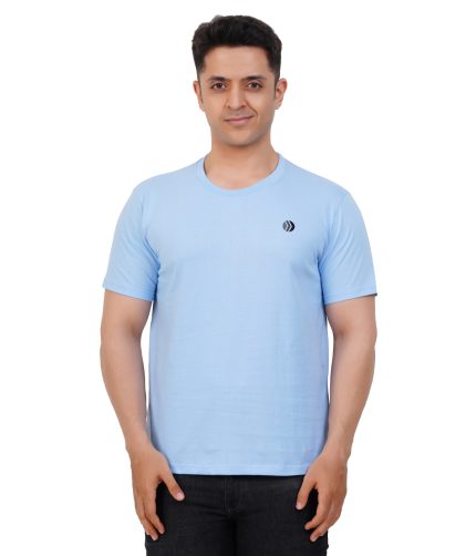 StartNow Men Solid Tshirt - Blue