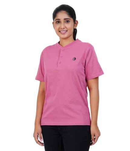 StartNow Womens Cotton Tshirt - Pink