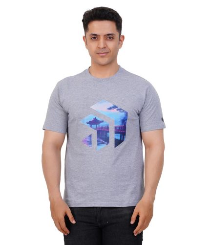 StartNow Men Travel Tshirt - Grey