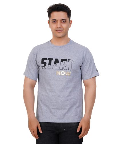 StartNow Motivational Tshirt - Grey