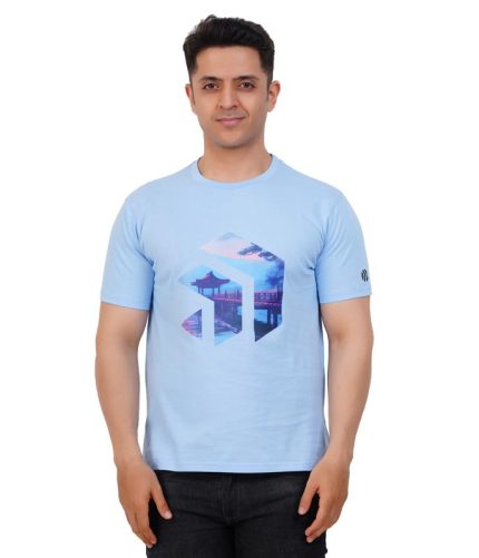 StartNow Men Travel Tshirt - Blue