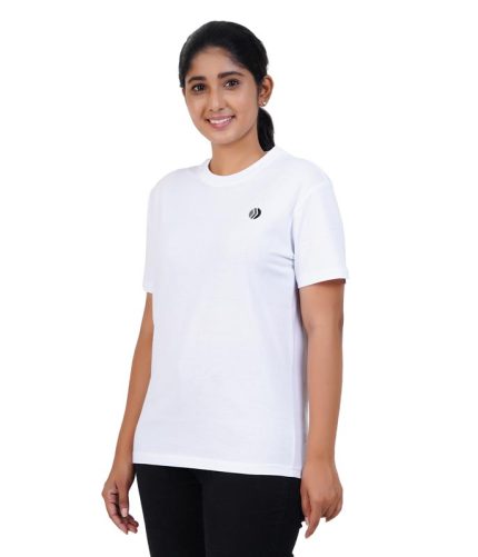 StartNow Women solid Tshirt - White