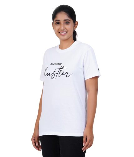 StartNow Girl Motivational Tshirt - White