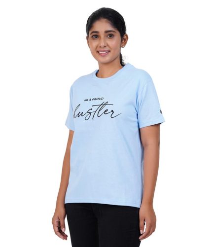 StartNow Girl Motivational Tshirt - Blue