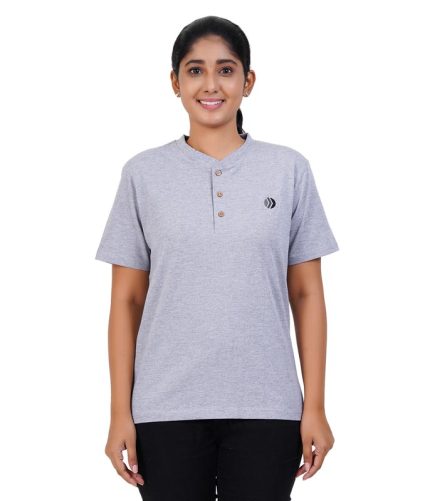 StartNow Womens Cotton Tshirt - Grey